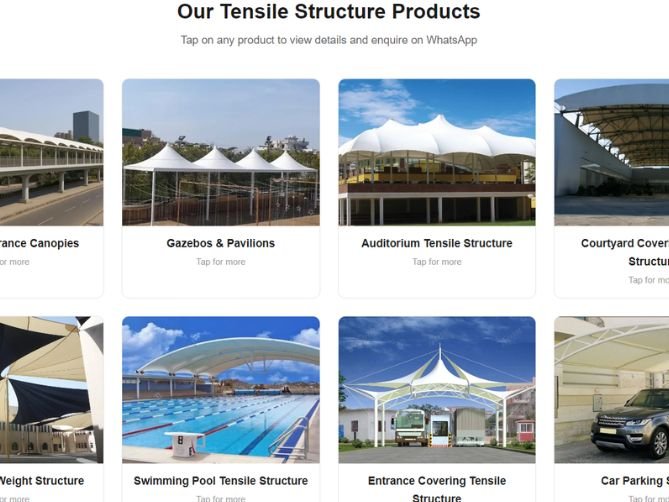 New Arts Structure Pvt Ltd website built by KTive Agency