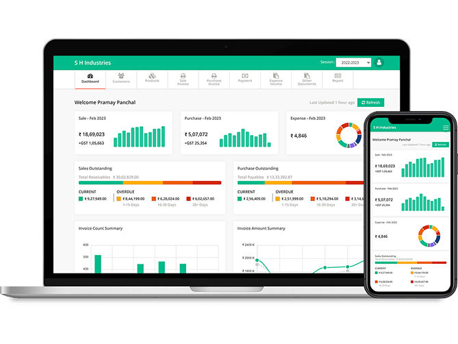 Billing Software built by KTive Agency