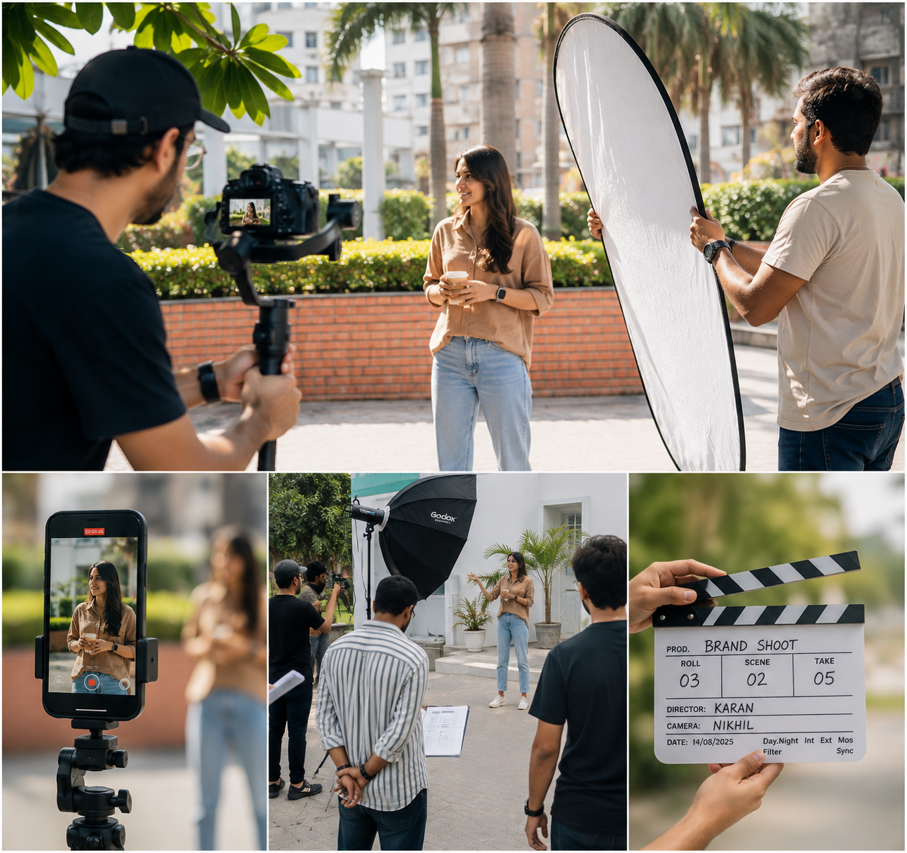 Video production shoot by KTive Agency